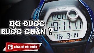 Đồng hồ Casio đo được bước chân, giá siêu rẻ dưới 1 triệu rưỡi