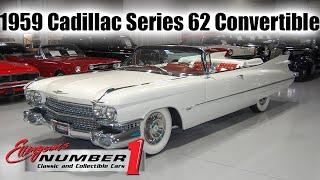 1959 Cadillac Series 62 Convertible at Ellingson Motorcars in Rogers, MN