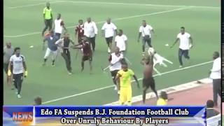 Edo FA suspends BJ Foundation FC over assault on center referee