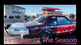 Raggedy Ann’s first no prep of 2025. Southside Dragway.