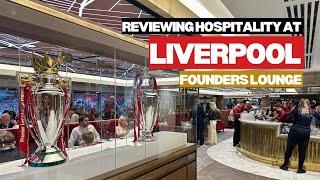 Liverpool hospitality review | Founders Lounge | The Padded Seat