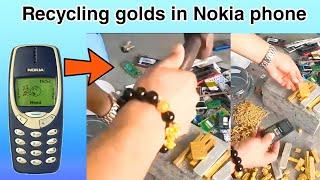 Recycling golds in new trick how to find gold in mobile phones  recycling gold from mobile phones