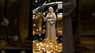 Golden Car Door Opens… BOOM!  Wealth Floods the Street  #GoldRush #UrbanRiches #MoneyMagnet