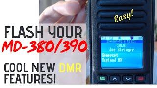 How to flash your TYT MD-380/390 DMR radio for cool new features!