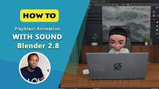 How To Playblast Animation with Sound in Blender 2.8