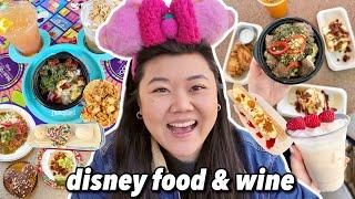 What to Eat at DISNEY FOOD & WINE FESTIVAL! Disney California Adventure Food Tour 2025