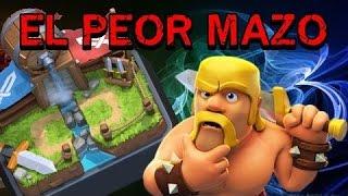 EL PEOR MAZO DE LA HISTORIA!/clash royale