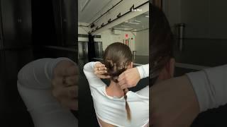 Braided ballet bun tutorial 🩰 #ballet #hair #hairstyle