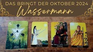 Wassermann  Oktober 2024  Du hast deine Entscheidung bereits getroffen | Tarot & Orakel Reading