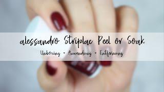 alessandro Striplac Peel or Soak System || Unboxing || Anwendung || Review || Yps lackiert