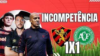 SPORT DECEPCIONA A TORCDA E FICA NO EMPATE COM A CHAPECOENSE! AO VIVO!