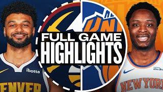 Game Recap: Knicks 122, Nuggets 112