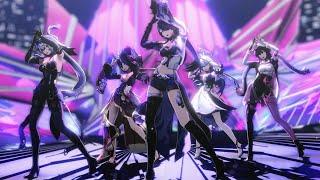 【Honkai: Star Rail MMD】K/DA - MORE (Robin x Black Swan x Acheron x Fugue x Kafka)