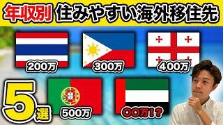 【年収別】日本人におすすめしたい海外移住先５選