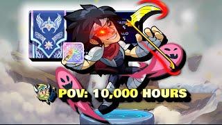 POV: 10,000 HOURS ON SCYTHE #brawlhalla