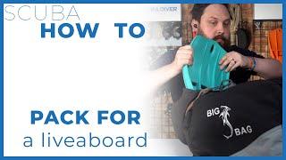 How To Pack for a Liveaboard w/ @ExplorerVentures #scuba #howto