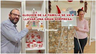 Alguien de nuestra familia va a recibir una gran sorpresa/decorando de navidad mi casa de Sevilla