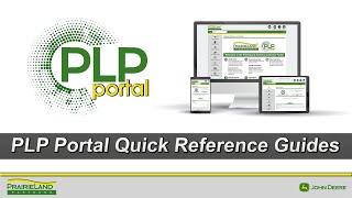 PLP Portal Parts Quick Reference Guides