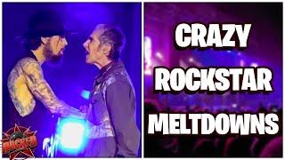 10 INSANE Onstage Rock Star Meltdowns