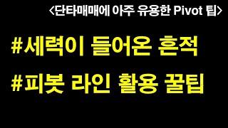 피봇 개념 및 Pivot Line 활용 꿀팁. LG전자우 석경에이티 하나기술 아남전자 삼화네트웍스 한국프랜지 현대바이오 신성델타테크