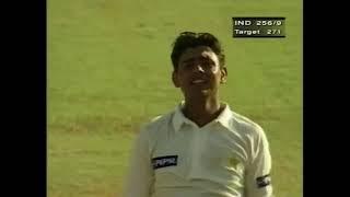 Saqlain Mushtaq 5 wickets vs India | 1st Test 1999 | Match Winning Performance Part 2 | Celebration