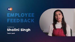 Employee Feedback | Shalini Singh | Knovator Technologies | IT Services and IT Consulting