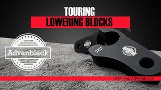 Advanblack 2 inch lowering blocks