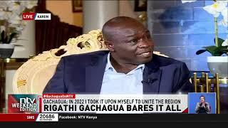 Rigathi Gachagua bares it all