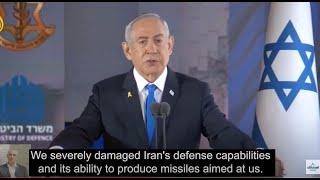 Netanyahu: We struck at the head of the octopus - the Iranian regime. You hurt us, you will get hurt