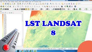 Land surface temperature Landsat 8 |  la temperature  Landsat 8