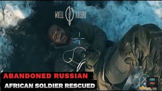 Abandoned & Injured: Ukrainian Drones Rescued African Mercenary After Russian Soldiers Flee in Kursk