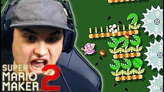 THIS LEVEL FINALLY BROKE ME!! Mario Maker 2 Viewer Levels