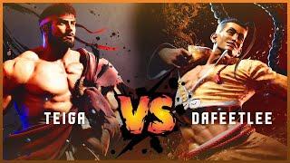 Teiga (Ryu) vs DaFeetLee (Jamie) | Street Fighter 6 | Ranked Match