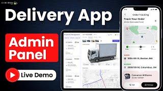 Advanced Admin Panel | Pickup Delivery App | Logistics App | Logistics Management | Live Demo