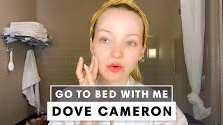 Dove Cameron's 12 Step #StayHome Nighttime Skincare Routine | Go To Bed With Me | Harper's BAZAAR