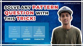 Solve Any Pattern Question With This Trick!