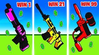 WINNING with EVERY GUN in Roblox Rivals..