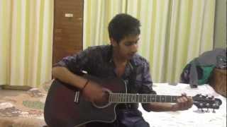 jee chahe panchi hojavan on guitar by Nikhil,Fazilka