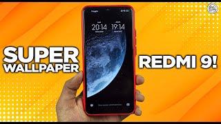 LATEST! How to Install Super Wallpaper Moon Redmi 9 - THERE'S ANIMATION!