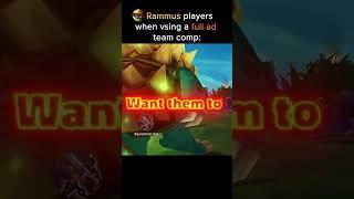 Rammus gaming #leagueoflegendsmemes #lolmemes #leagueoflegends #leagueoflegendsclips