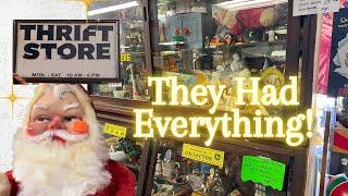 This Junk Store Was LOADED!! Thrifting Shop Along. I Filled My Cart!!