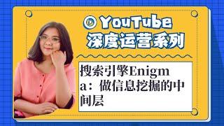 youtube赚钱,搜索引擎Enigma：做信息挖掘的中间层