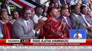 Rais Ruto ajitia hamnazo tena akikosa kuongelea aliyekuwa Naibu wake Gachagua