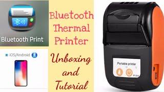 Bluetooth Thermal Printer | Unboxing and Tutorial | Complete Guide + Application to Download