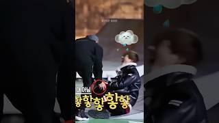 When Taehyung And Jungkook Ride A Balance Scooter  #shorts #bts #vkook