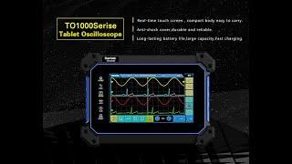 Hantek TO1000 Series multi-function full touch screen oscilloscope is coming!