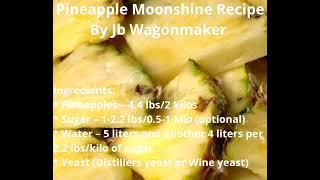 Pineapple Moonshine Recipe