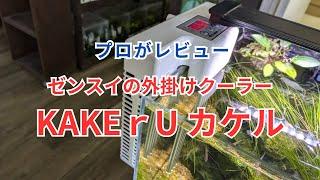 外掛け式クーラー ゼンスイ KAKEｒU（カケル）をレビュー！ 水槽に引っ掛けるだけで設置できるペルチェ式クーラー