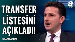 Emre Kaplan, Galatasaray'ın Transfer Listesini Tek Tek Açıkladı! / A Spor / Spor Merkezi