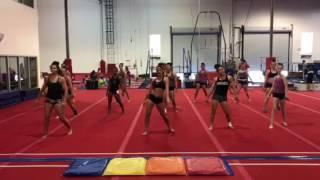 "Bang bang" Dance warm up Gymcats